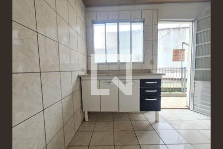 Cozinha de casa para alugar com 1 quarto, 38m² em Jardim do Triunfo, Guarulhos