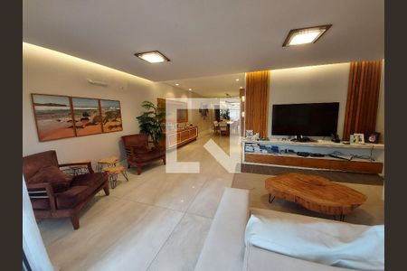 Sala de apartamento à venda com 4 quartos, 175m² em Barra da Tijuca, Rio de Janeiro