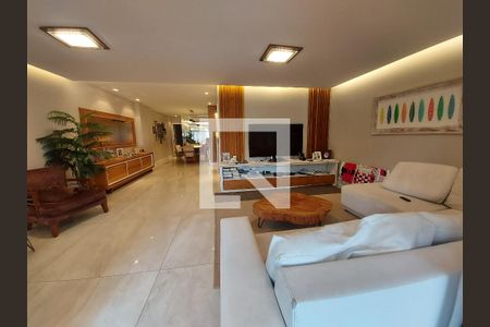 Sala de apartamento à venda com 4 quartos, 175m² em Barra da Tijuca, Rio de Janeiro