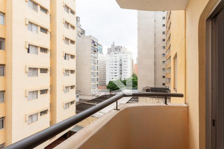 Sacada da Sala de apartamento para alugar com 1 quarto, 56m² em Centro, Campinas