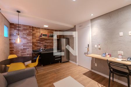 Sala de apartamento para alugar com 1 quarto, 36m² em Consolação, São Paulo