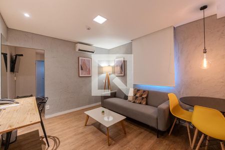 Sala de apartamento para alugar com 1 quarto, 36m² em Consolação, São Paulo