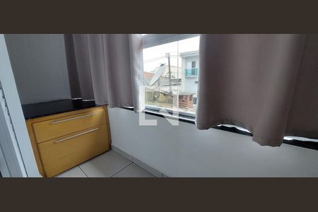 Varanda Quarto 1 suíte de casa à venda com 3 quartos, 160m² em Vila Homero Thon, Santo André