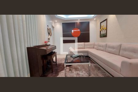 Sala de casa à venda com 3 quartos, 160m² em Vila Homero Thon, Santo André