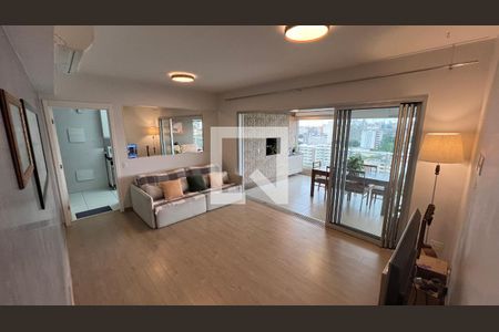 Sala de apartamento para alugar com 3 quartos, 121m² em Pinheiros, São Paulo