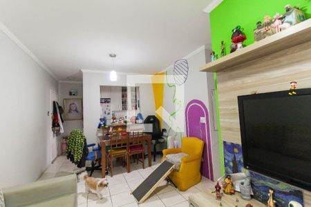 Sala de apartamento à venda com 2 quartos, 56m² em Vila Bertioga, São Paulo