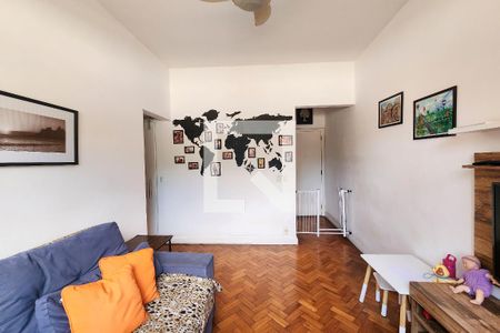 Sala de apartamento à venda com 2 quartos, 80m² em Botafogo, Rio de Janeiro