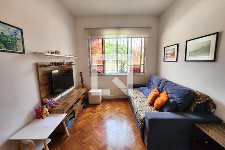 Sala de apartamento à venda com 2 quartos, 80m² em Botafogo, Rio de Janeiro