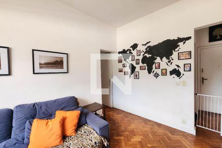 Sala de apartamento à venda com 2 quartos, 80m² em Botafogo, Rio de Janeiro