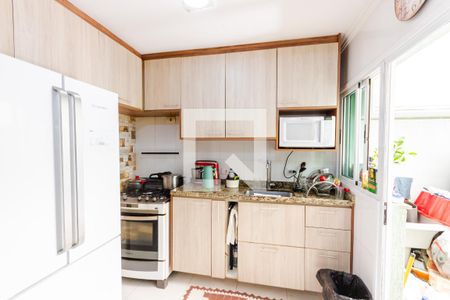 Sala e Cozinha de apartamento à venda com 2 quartos, 56m² em Parque Oratório, Santo André