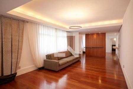 Sala de apartamento para alugar com 4 quartos, 265m² em Sion, Belo Horizonte