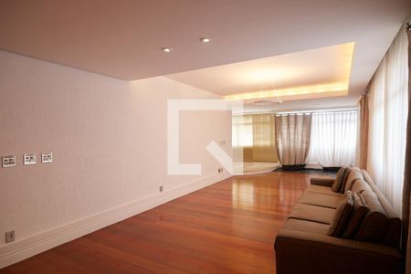 Sala de apartamento para alugar com 4 quartos, 265m² em Sion, Belo Horizonte