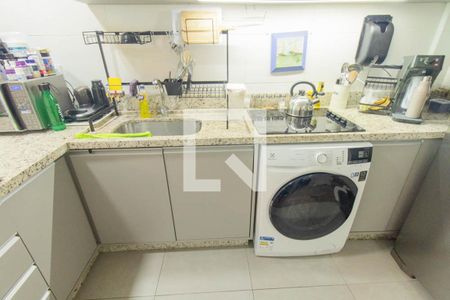 Sala/Cozinha de apartamento para alugar com 1 quarto, 45m² em Alto da Glória, Curitiba