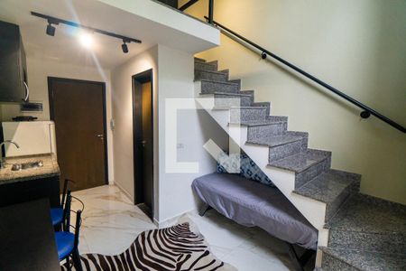 Sala/Cozinha de kitnet/studio à venda com 1 quarto, 32m² em Vila Santa Catarina, São Paulo