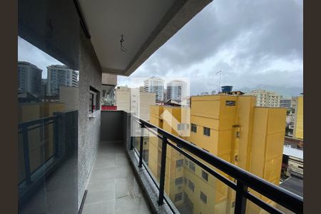 Varanda da Sala de apartamento à venda com 2 quartos, 60m² em Méier, Rio de Janeiro