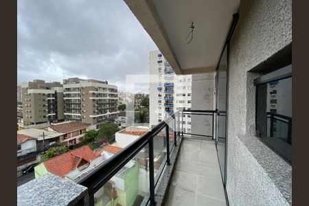 Varanda da Sala de apartamento à venda com 2 quartos, 60m² em Méier, Rio de Janeiro