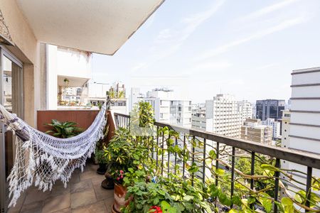 Varanda de apartamento à venda com 3 quartos, 110m² em Bela Vista, São Paulo