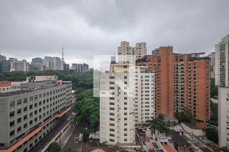 Sala - Vista de apartamento à venda com 4 quartos, 182m² em Cerqueira César, São Paulo