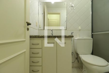 Banheiro de kitnet/studio para alugar com 1 quarto, 39m² em Ribeirânia, Ribeirão Preto