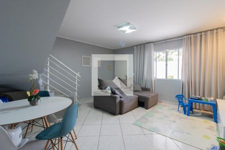 Sala de casa de condomínio à venda com 3 quartos, 120m² em Vila Sirena, Guarulhos