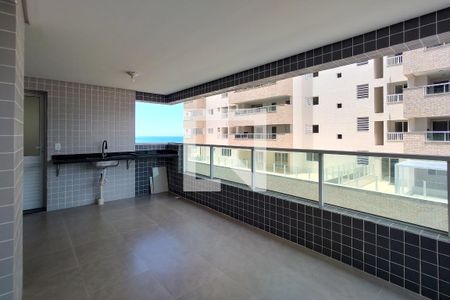 Sacada de apartamento para alugar com 2 quartos, 86m² em Vilamar, Praia Grande