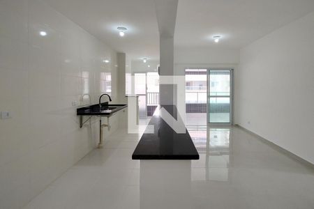 Sala de apartamento para alugar com 2 quartos, 86m² em Vilamar, Praia Grande