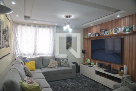 Sala de apartamento à venda com 3 quartos, 106m² em Parque das Nações, Santo André