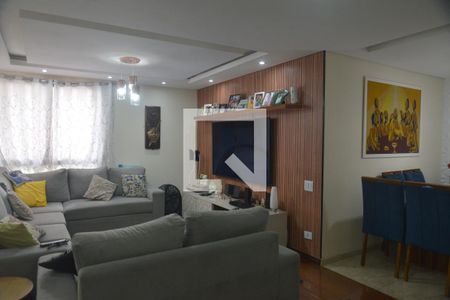 Sala de apartamento à venda com 3 quartos, 106m² em Parque das Nações, Santo André