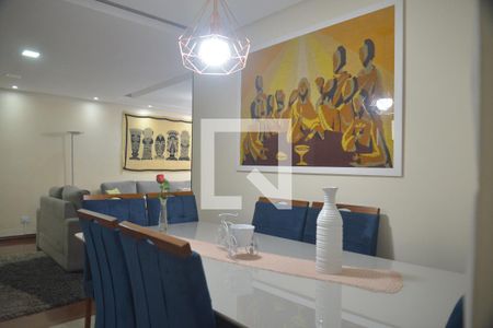 Sala de Jantar de apartamento à venda com 3 quartos, 106m² em Parque das Nações, Santo André