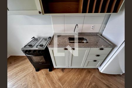 Cozinha  de apartamento para alugar com 2 quartos, 36m² em Jardim Caravelas, São Paulo