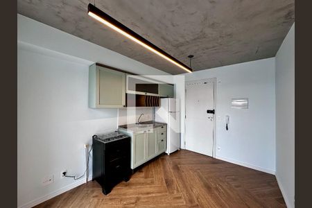 Sala  de apartamento para alugar com 2 quartos, 36m² em Jardim Caravelas, São Paulo