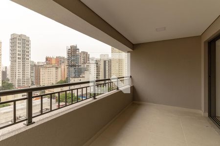 Sacada de apartamento à venda com 2 quartos, 61m² em Indianópolis, São Paulo