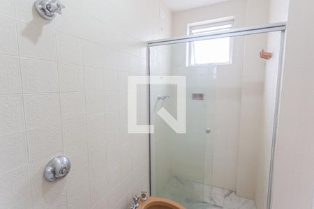 Banheiro da Suíte de apartamento à venda com 3 quartos, 110m² em Santo Antônio, Belo Horizonte