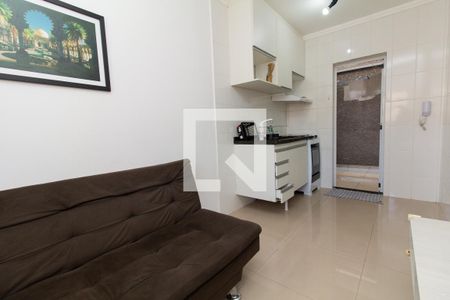 Sala e Cozinha de apartamento para alugar com 2 quartos, 40m² em Vila Nova Savoia, São Paulo