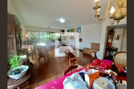 Sala de apartamento à venda com 3 quartos, 214m² em Leblon, Rio de Janeiro