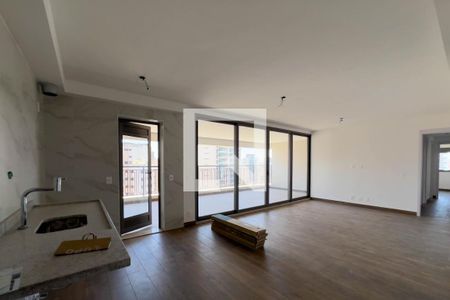 Sala  de apartamento à venda com 3 quartos, 144m² em Jardim Aurelia, São Paulo