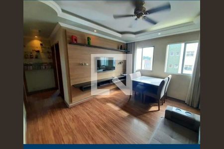 Sala de apartamento à venda com 3 quartos, 60m² em Arvoredo, Contagem