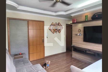 Sala de apartamento à venda com 3 quartos, 60m² em Arvoredo, Contagem