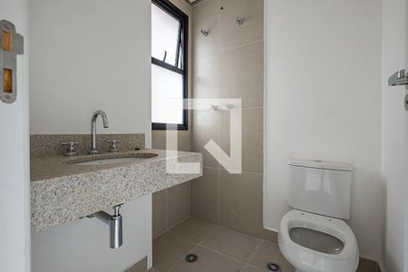 Banheiro de kitnet/studio à venda com 1 quarto, 25m² em Cerqueira César, São Paulo