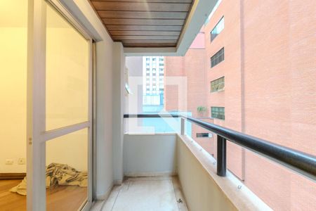 Sacada Sala de apartamento à venda com 2 quartos, 80m² em Bela Vista, São Paulo