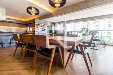 Sala de Jantar de apartamento para alugar com 3 quartos, 200m² em Alphaville Empresarial, Barueri