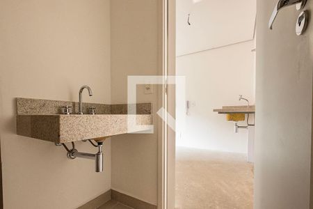 Banheiro de kitnet/studio à venda com 1 quarto, 25m² em Cerqueira César, São Paulo