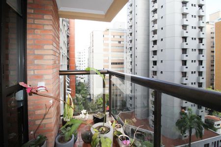 Varanda da Sala de apartamento para alugar com 2 quartos, 180m² em Itaim Bibi, São Paulo