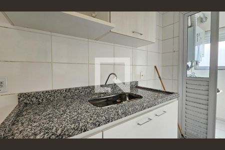 Cozinha de apartamento para alugar com 2 quartos, 55m² em Interlagos, São Paulo