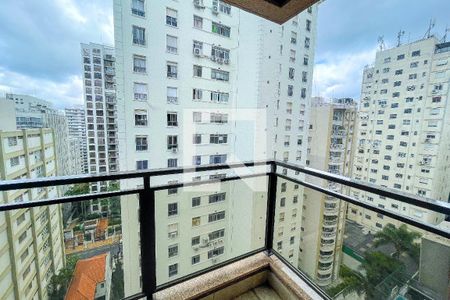 Varanda de apartamento para alugar com 1 quarto, 56m² em Jardim Paulista, São Paulo