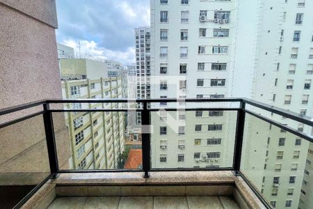 Varanda de apartamento para alugar com 1 quarto, 56m² em Jardim Paulista, São Paulo