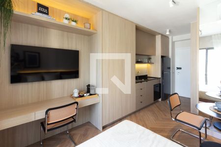 Studio de kitnet/studio para alugar com 1 quarto, 25m² em Vila Nova Conceição, São Paulo