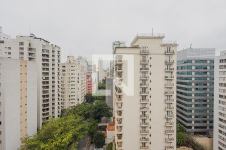 Vista da Varanda de kitnet/studio para alugar com 1 quarto, 60m² em Jardim Paulista, São Paulo