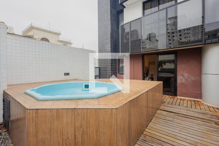 Varanda de kitnet/studio para alugar com 1 quarto, 60m² em Jardim Paulista, São Paulo