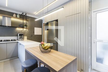 Cozinha de casa de condomínio à venda com 4 quartos, 393m² em Vila Nova Caledonia, São Paulo